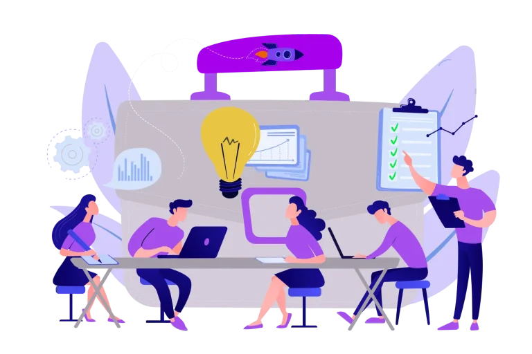 virtual AI recruiter depiction how it makes hiring easy for teams of recruiters